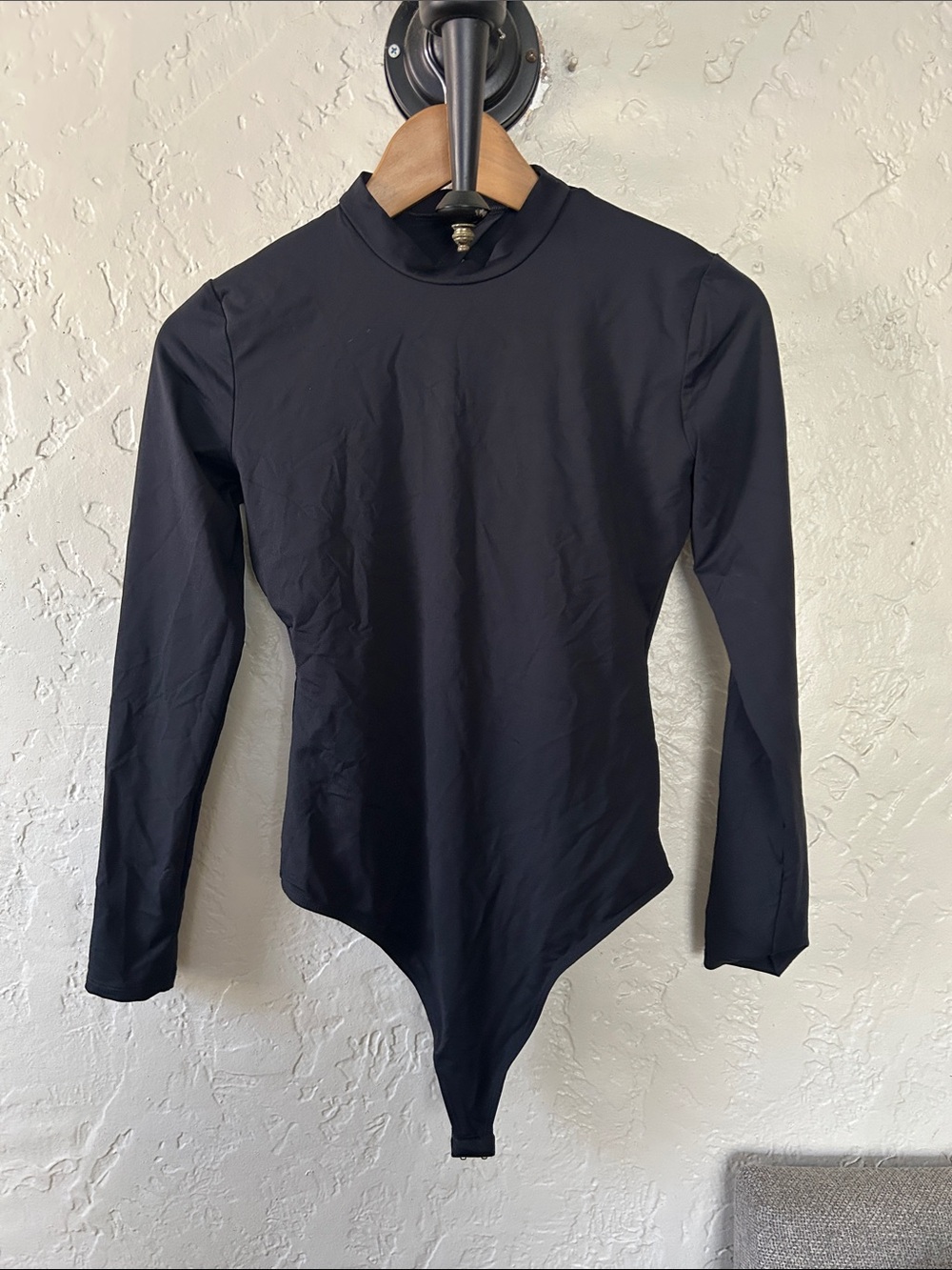 Norba Cutout Bodysuit in Black